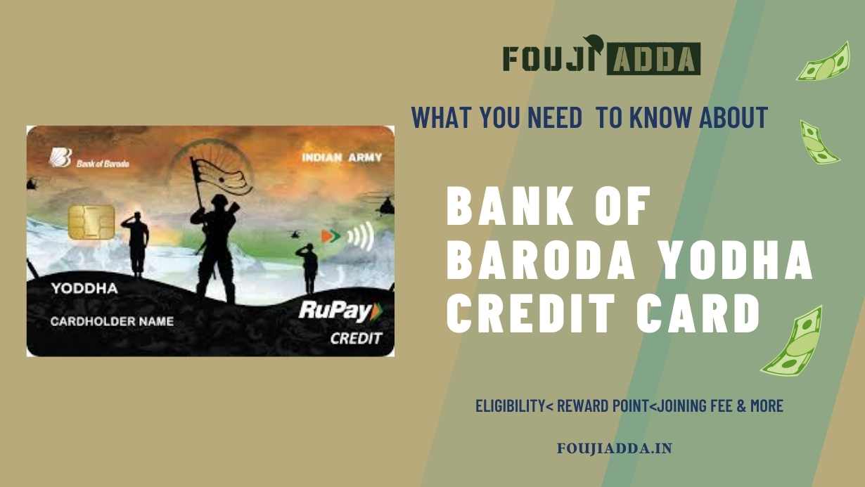 Bank of Baroda Yodha Credit card