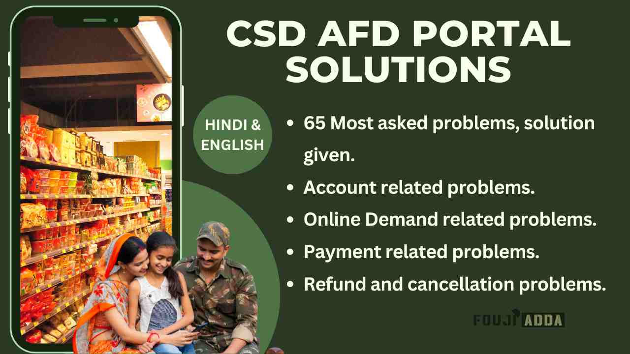 CSD AFD Problems & Solution FAQ